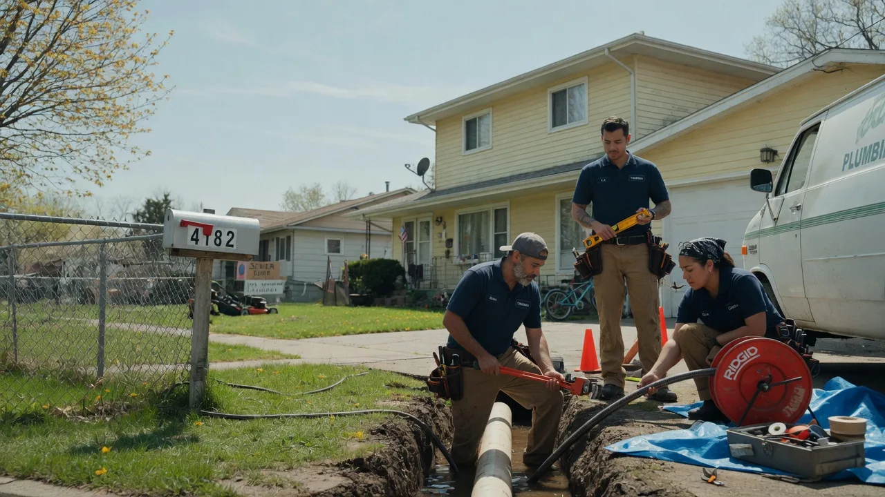 Gas Line Repair in Roxana, IL near me